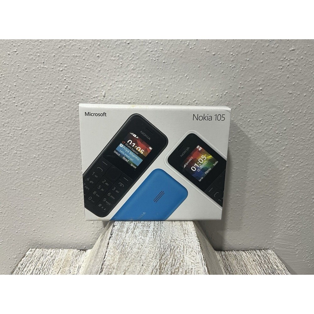Nokia 105 RM-1135 – Brand New Sealed – Unlocked GSM Cell Phone – Fast Ship